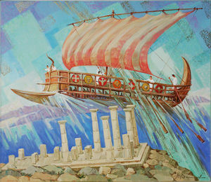 Загадочный корабль Древней Греции