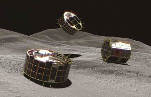 Японский зонд «Хаябуса-2» высадил на астероид Рюгу два ровера