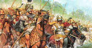 Знаменитая встреча Александра Великого с Кельтами