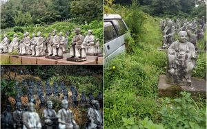 Забытый парк скульптур в Японии