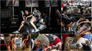 Выставка татуировок «Expotatuaje 2019» в Медельине