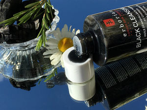 Erborian Black Cleansing Oil / Чёрное масло для очищения кожи. 