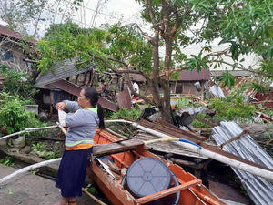 Последствия тайфуна «Фанфон» на Филиппинах