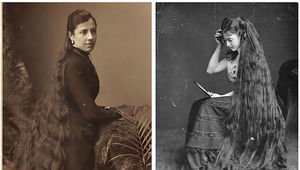 Волосы длиною в жизнь: красавицы Викторианской эпохи, которые никогда не стриглись