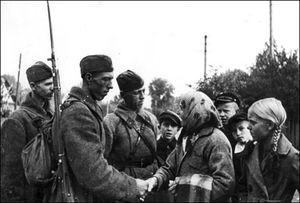 Как жители Западной Украины и Белоруссии встречали красноармейцев в 1939 году