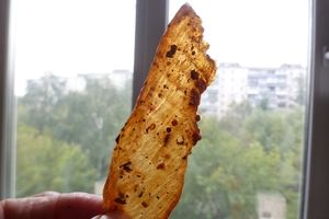 Вкусные чипсы из куриной грудки