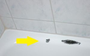 Скол до металла в ванне: как вернуть поверхности прежний блеск