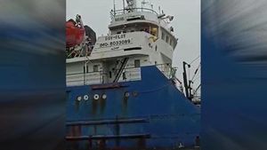 ФСБ обнародовала видео с обстрелянным Украиной судном из России