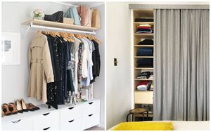 8 идей организации хранения в шкафах для одежды