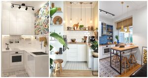 Умные идеи для маленькой кухни, которые сделают пространство зрительно больше
