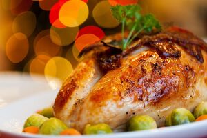 Праздничная курица в духовке с овощами! Идеальный рецепт, который всегда выручает!