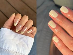 Красивый маникюр года – масляные ногти