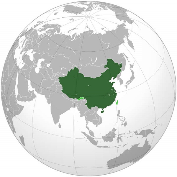 Подробная географическая карта мира на русском языке: где находится Китай сгородами и провинциями?