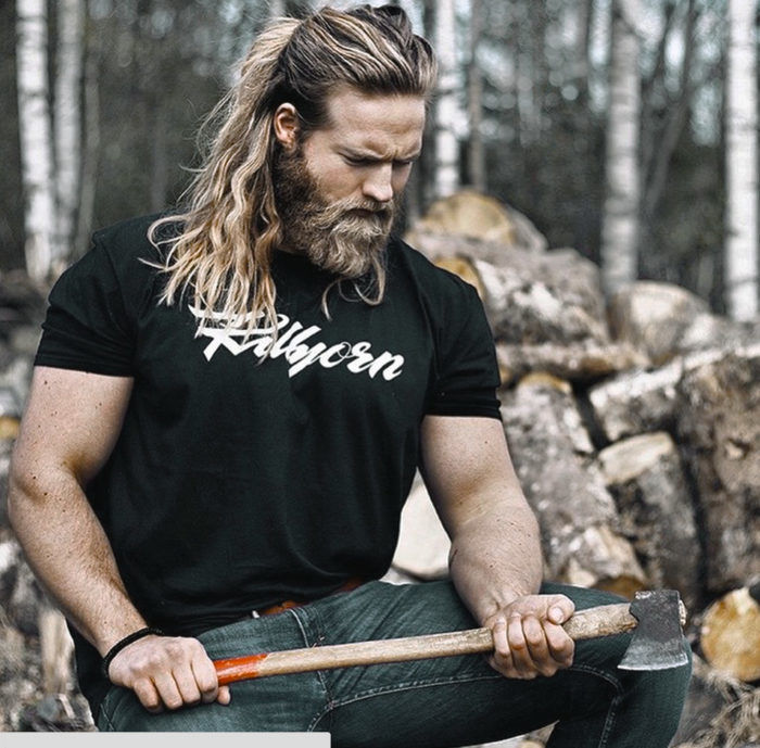 Ласс Матберг - настоящий викинг из Норвегии.
