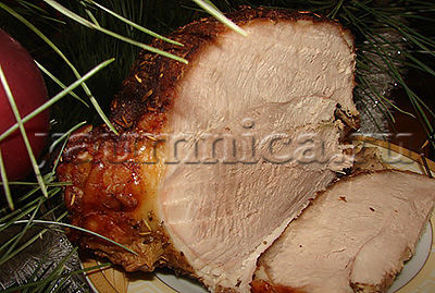 Буженина из свинины в духовке в рукаве для запекания - пошаговый рецепт с фото