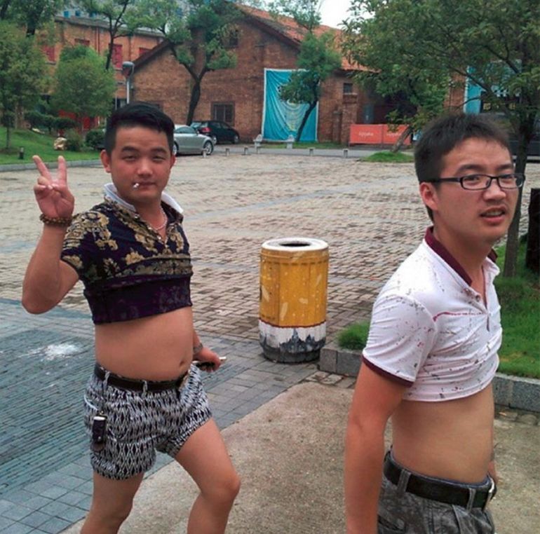 Мужчины в китае