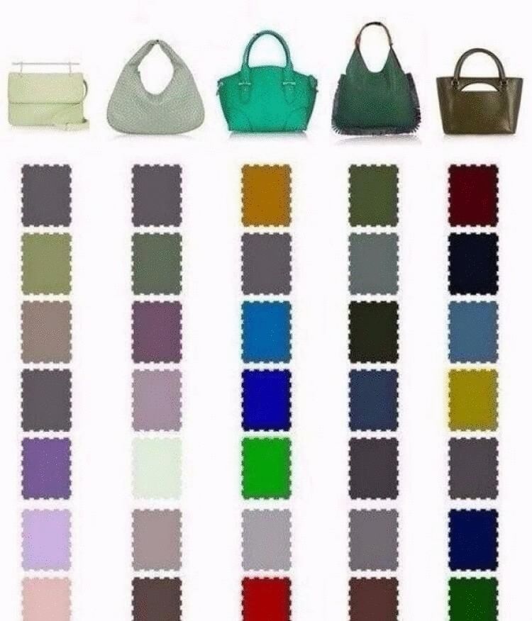 Какого цвета сумки подходят ко всему