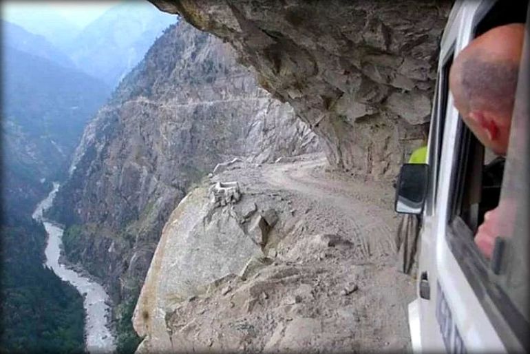 Страшные дороги в горах