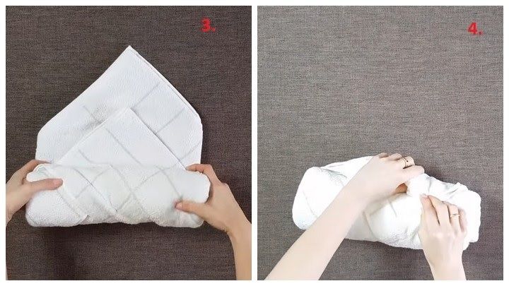 Как скрутить полотенце. Компактное складывание полотенца. Компактно сложить полотенца. Сложить полотенце рулоном. Скрутить полотенце красиво.