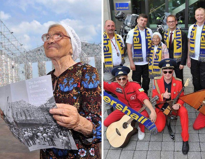 91-летняя русская бабушка одна путешествовала по миру