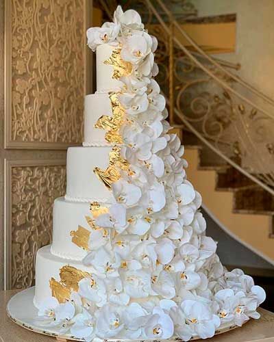 Свадебные торты 2022: тренды, идеи, фото тортов