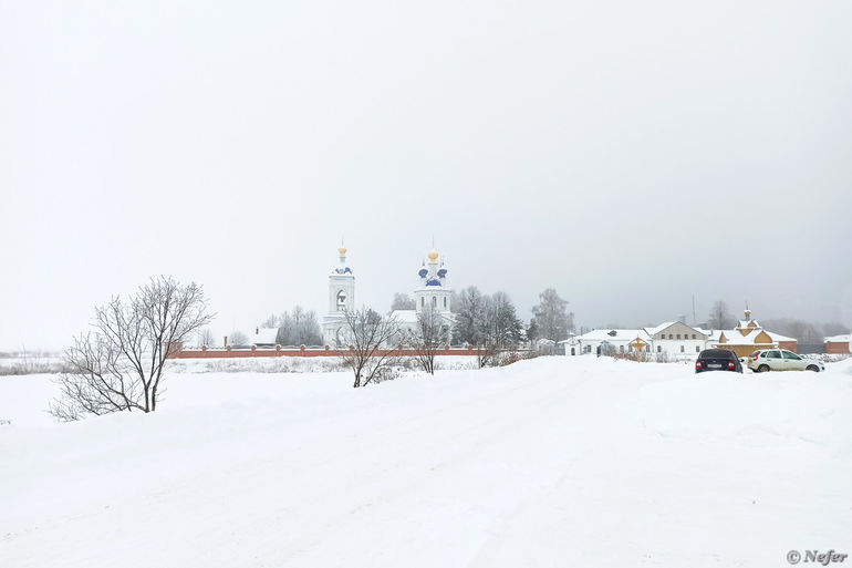 Резные наличники и старые церкви. Дунилово, Ивановская область.