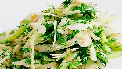 Диетические овощные салаты для похудения: ТОП-6 рецептов
