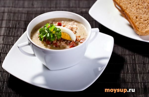 Журек — традиционный польский суп на ржаной закваске