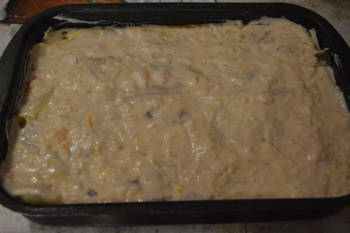 Капустная лазанья с фаршем пошаговый рецепт с фото в духовке