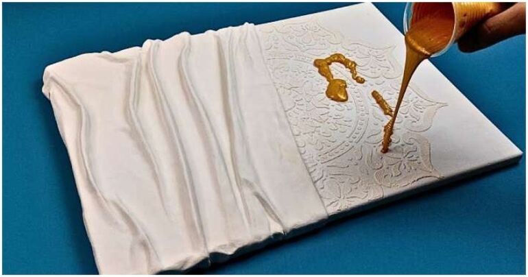 Настенное панно из ткани своими руками - способы изготовления
