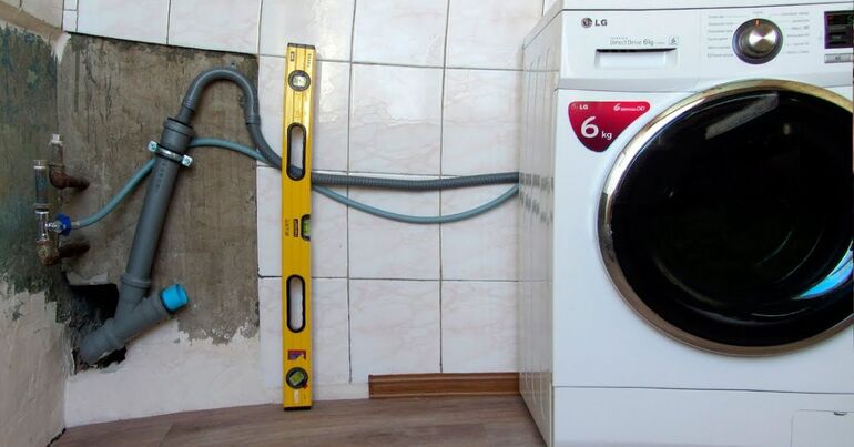 Установка стиральной машины: советы сантехника