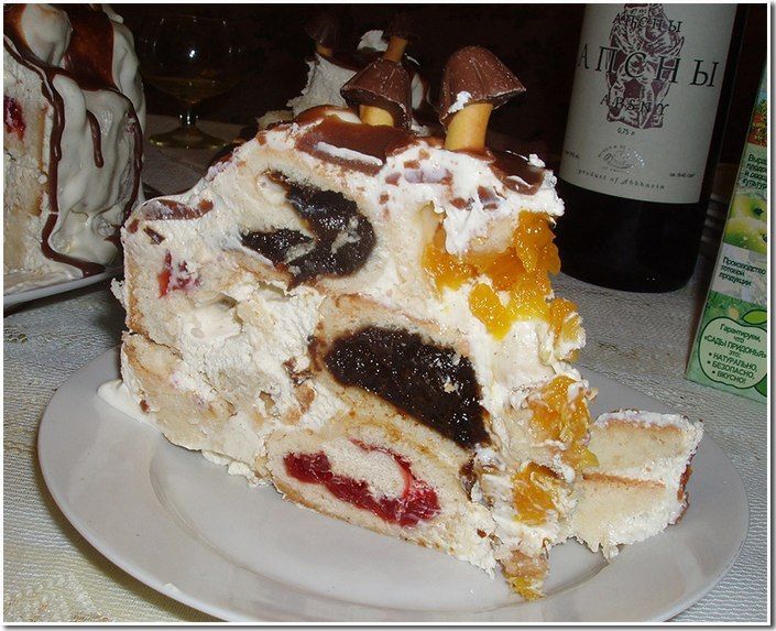 Выпечка тортов торт трухлявый пень