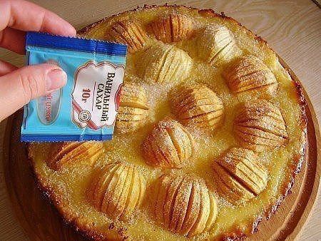Рецепт яблочного пирога "Обалденный"