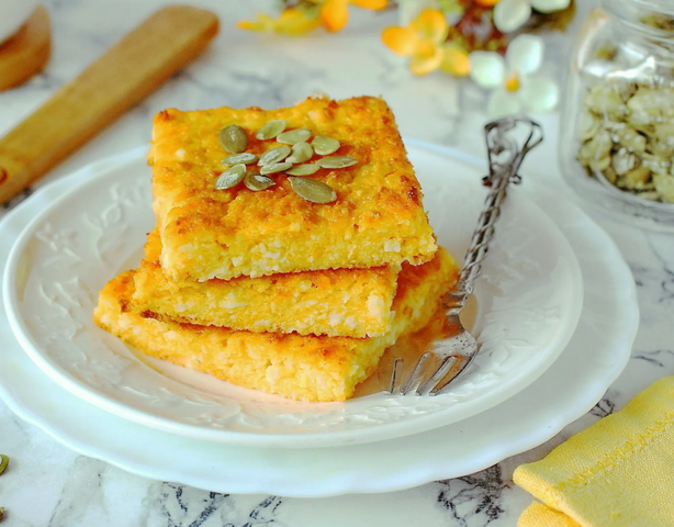 Нежная тыквенно-творожная запеканка: простой десерт с осенним вкусом
