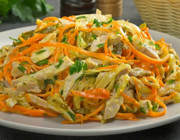 Салат «Обжорка»