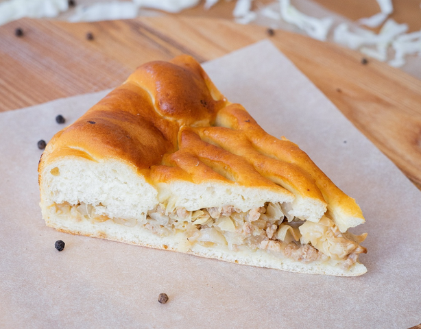 Рыбный пирог с палтусом