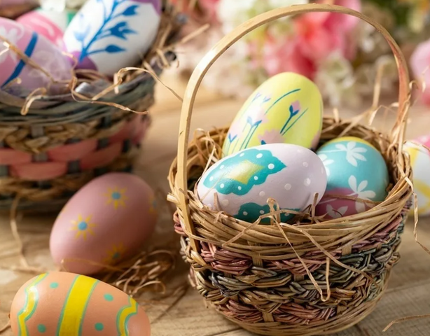 Окрашивание яиц к Пасхе