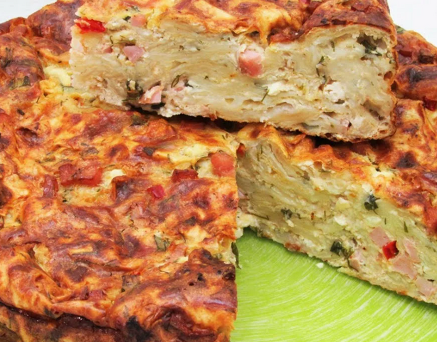 Ленивый картофельный пирог из лаваша: быстрый рецепт без теста