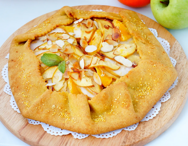 Галета с фруктами: простой и невероятно вкусный летний пирог