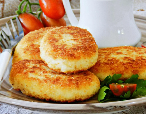 Картофельно-творожные котлеты с курицей: без жарки и с сочной начинкой