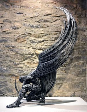 Потрясающие проволочные скульптуры от Ричарда Стейнторпа