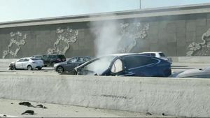 Tesla опубликовала отчет об аварии с участием Model X, в которой погиб водитель