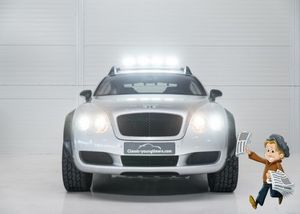 Голландцы продают bentley continental gt для бездорожья