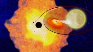 Астрономы нашли нескольких тысяч черных дыр в центре Млечного Пути