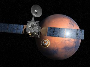 Марсианский орбитальный зонд Trace Gas Orbiter приступил к своей научной миссии