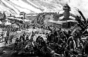 24 апреля 1671 г. Степан Разин в результате предательства захвачен казачьими старшинами и выдан властям