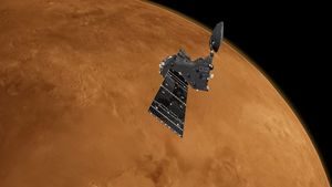 «Экзомарс» передал первые снимки с новой орбиты