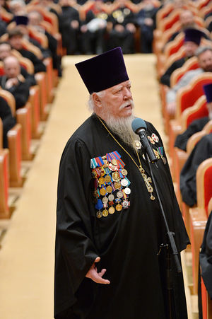 Протоиерей Дмитрий Смирнов не воевал, служил только в церкви