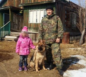 В Якутии служебная собака рига нашла пропавшую в лесу девочку