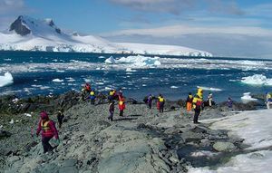 Антарктический туризм растет